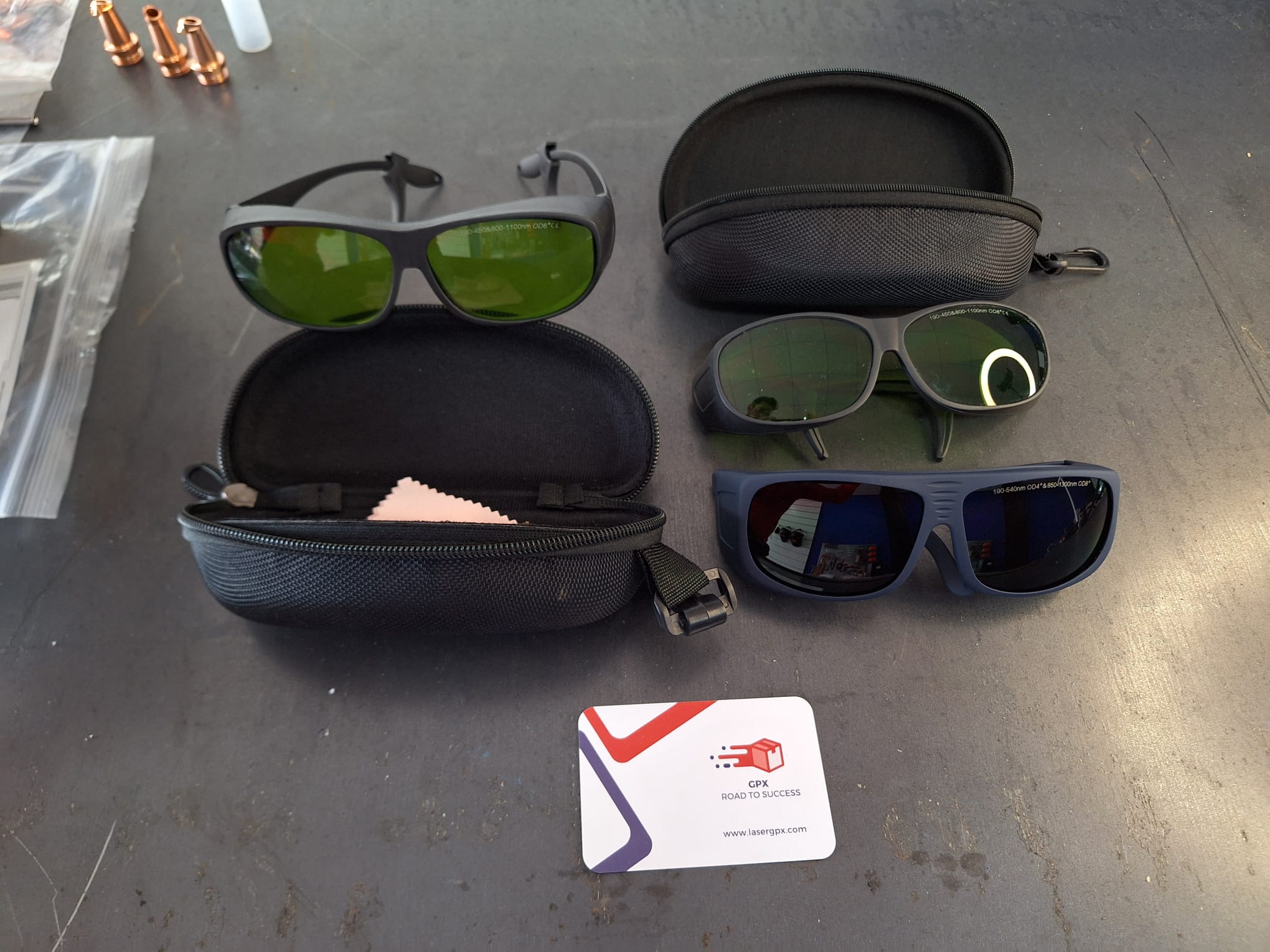 Gafas técnicas de seguridad OD6+ y OD8+