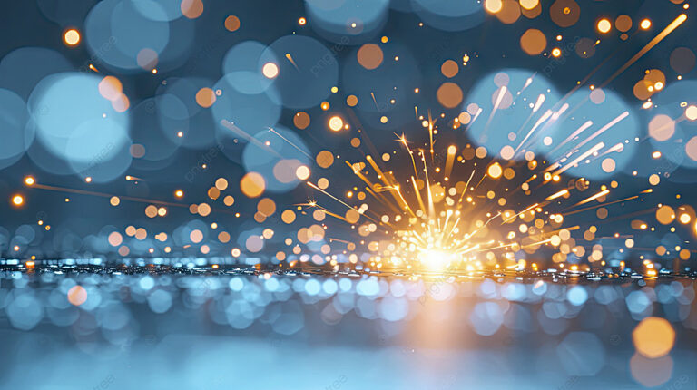 laser-welding-machine-is-operating-on-the-metal-sheet-sparks-flying
